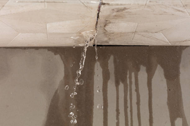 Professional Burst Pipe Cleanup technician working in Broomall, PA